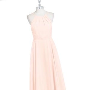 Azazie Melinda Bridesmaid Dress in Pearl Pink